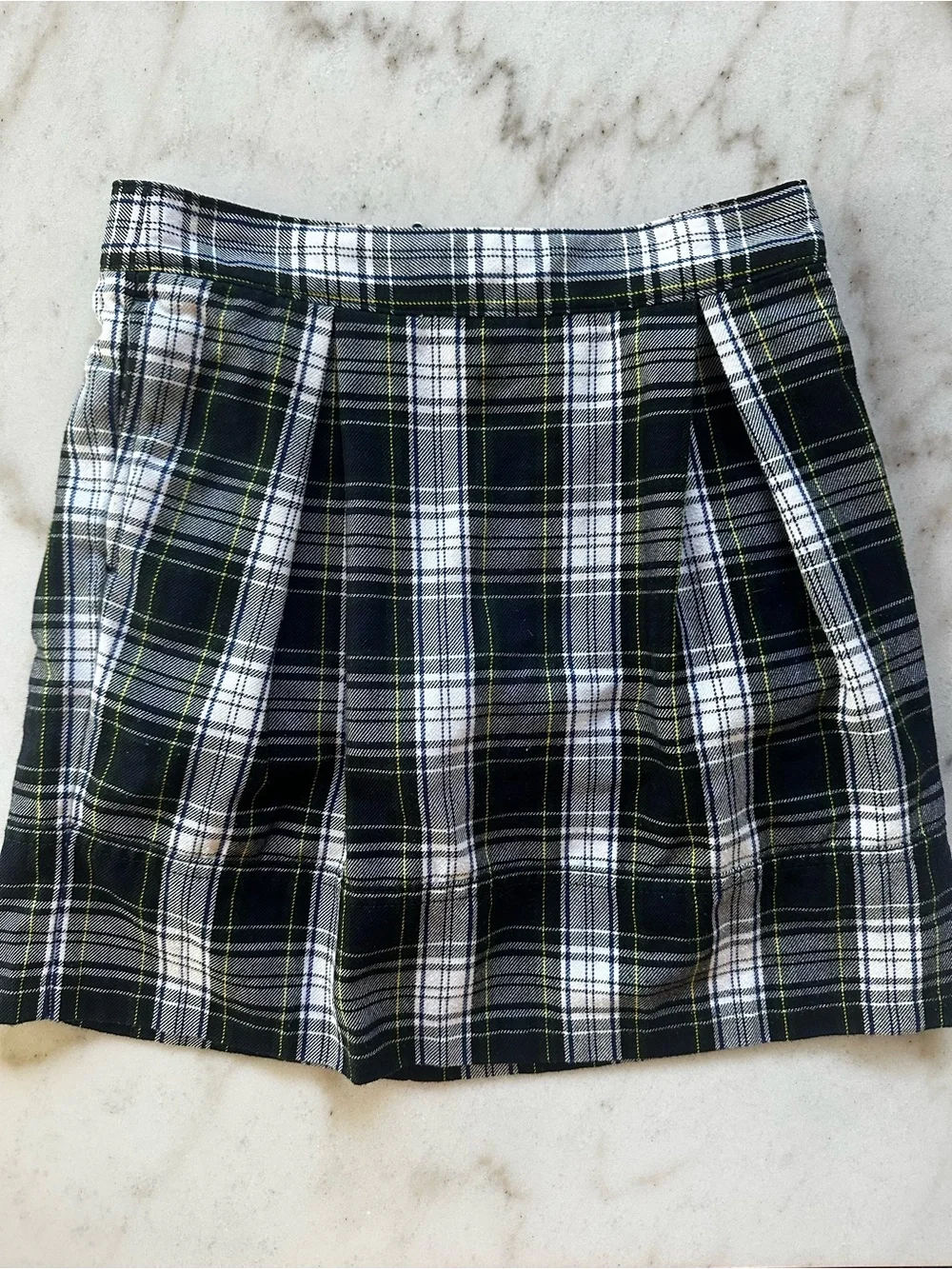 Lands End School Uniform Girl Plaid Top of Knee Skort   | Lands End Skort
